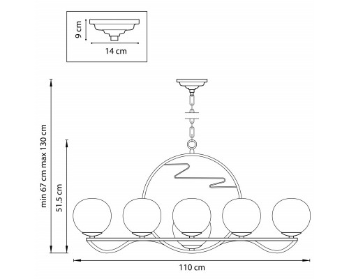 Заказать Подвесная люстра Lightstar 762117| VIVID-LIGHT.RU