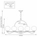 Заказать Подвесная люстра Lightstar 762117| VIVID-LIGHT.RU