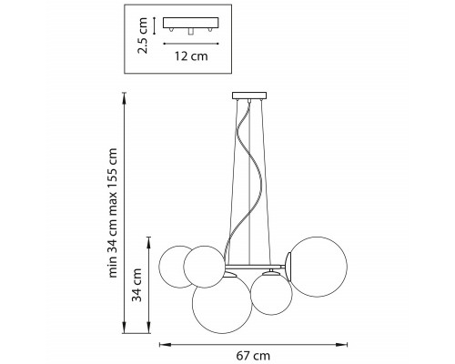 Сделать заказ Подвесная люстра Lightstar 815051| VIVID-LIGHT.RU