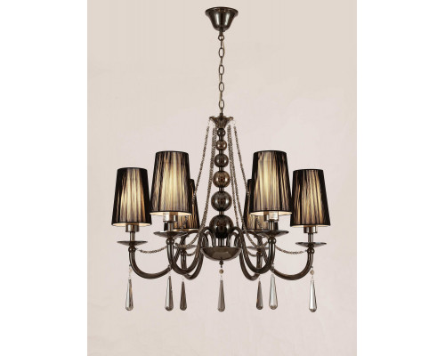 Сделать заказ Подвесная люстра Lumina Deco LDP 1200-6 BK| VIVID-LIGHT.RU