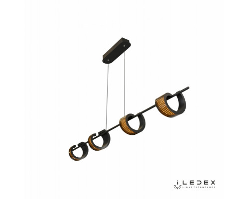 Оформить заказ Подвесная люстра iLedex X154448 BK| VIVID-LIGHT.RU