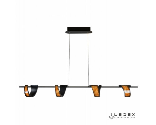Купить Подвесная люстра iLedex X154448 BK| VIVID-LIGHT.RU