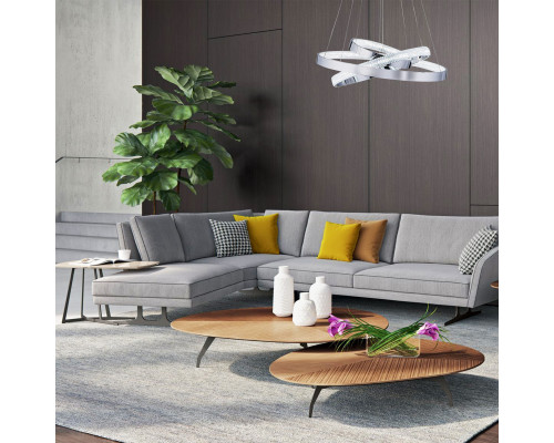 Сделать заказ Подвесная люстра Eurosvet 90276/3 хром Smart| VIVID-LIGHT.RU