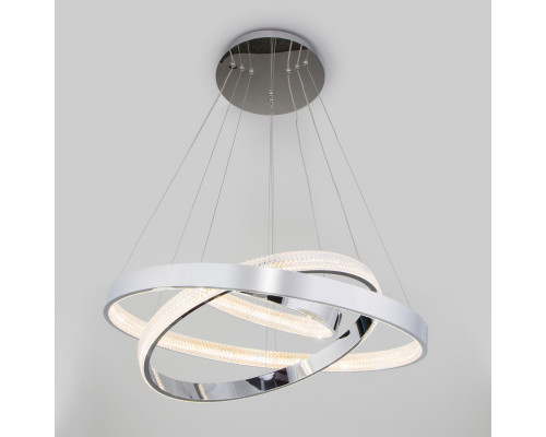 Сделать заказ Подвесная люстра Eurosvet 90276/3 хром Smart| VIVID-LIGHT.RU