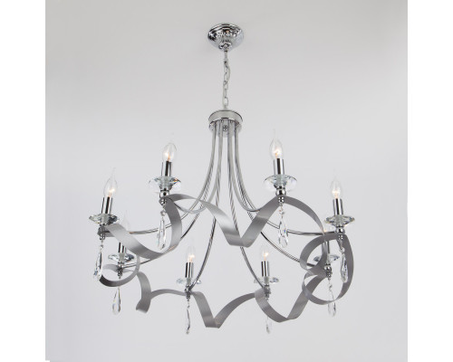 Сделать заказ Подвесная люстра Eurosvet 60064/8 хром| VIVID-LIGHT.RU
