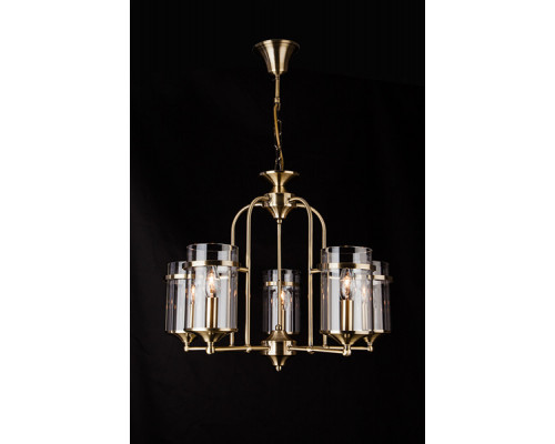 Заказать Подвесная люстра Eurosvet 60040/5 античная бронза| VIVID-LIGHT.RU