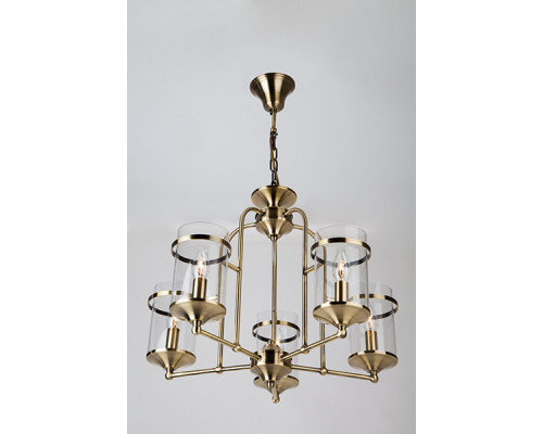 Заказать Подвесная люстра Eurosvet 60040/5 античная бронза| VIVID-LIGHT.RU