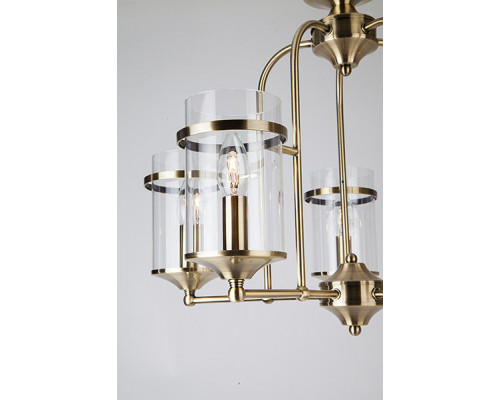 Заказать Подвесная люстра Eurosvet 60040/5 античная бронза| VIVID-LIGHT.RU