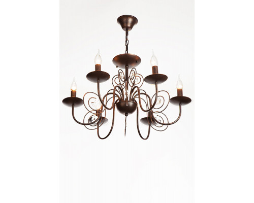 Заказать Подвесная люстра Eurosvet 60018/6 черный с золотом| VIVID-LIGHT.RU