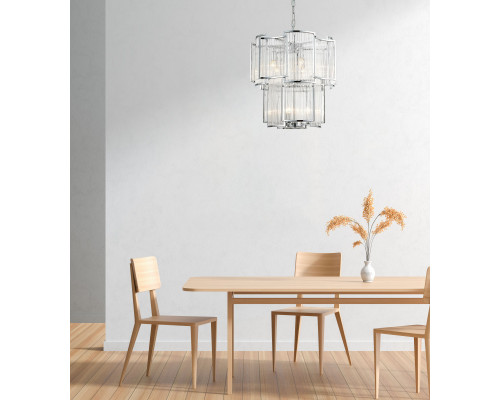 Сделать заказ Подвесная люстра SYNEIL 1045-8PL| VIVID-LIGHT.RU