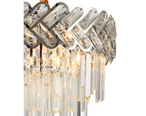 Купить Подвесная люстра Natali Kovaltseva ARMOUR 81436/8C CHROME| VIVID-LIGHT.RU