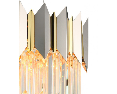 Заказать Подвесная люстра Natali Kovaltseva QUEEN 79006/8C BRASS SILVER| VIVID-LIGHT.RU