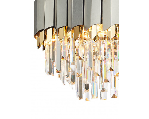 Оформить заказ Подвесная люстра Natali Kovaltseva QUEEN II 81450/8C GOLD| VIVID-LIGHT.RU