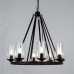 Купить Подвесная люстра ARTE Lamp A7014SP-8BK| VIVID-LIGHT.RU