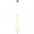 Подвесная люстра Natali Kovaltseva LED LAMPS 81100/5C GOLD WHITE