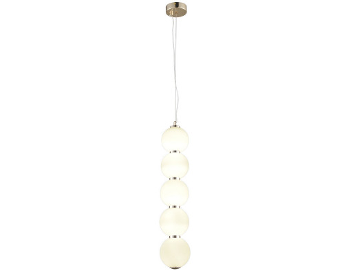 Сделать заказ Подвесная люстра Natali Kovaltseva LED LAMPS 81100/5C GOLD WHITE| VIVID-LIGHT.RU