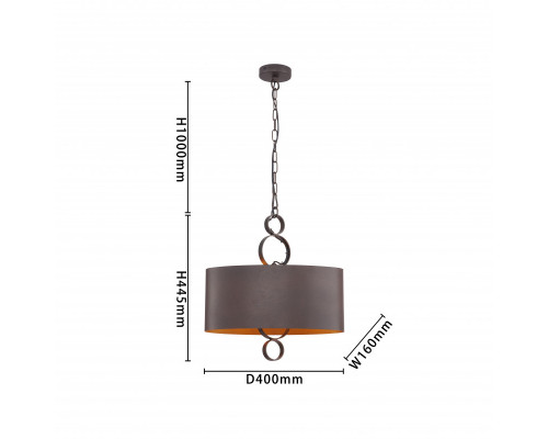 Оформить заказ Подвесная люстра Favourite 4007-2P| VIVID-LIGHT.RU