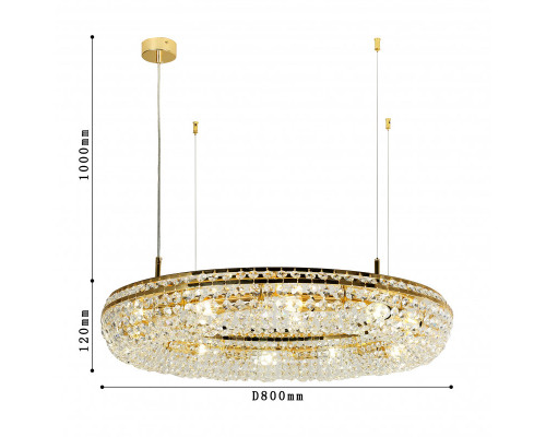 Купить Подвесная люстра Favourite 4015-12P| VIVID-LIGHT.RU
