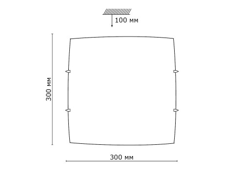 Купить Накладной светильник Sonex 2059/CL| VIVID-LIGHT.RU