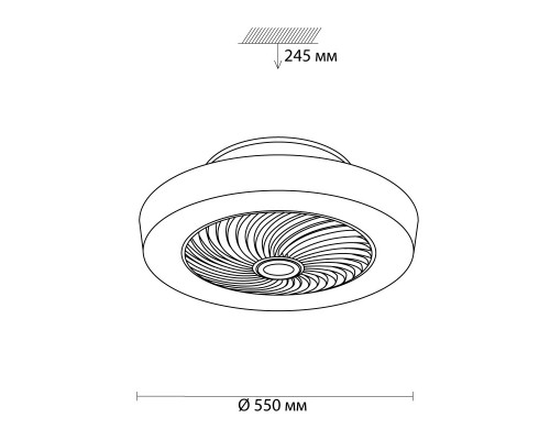 Сделать заказ Накладной светильник Sonex 3035/72EL| VIVID-LIGHT.RU