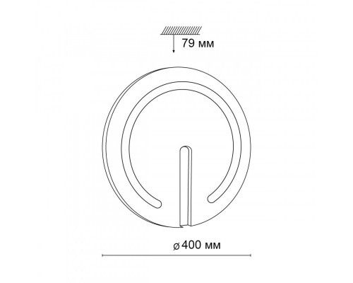 Купить Накладной светильник Sonex 3041/DL| VIVID-LIGHT.RU