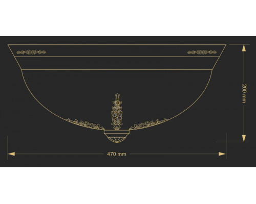 Сделать заказ Накладной светильник Kutek BEL-PL-3(P)OZ-470-SW| VIVID-LIGHT.RU