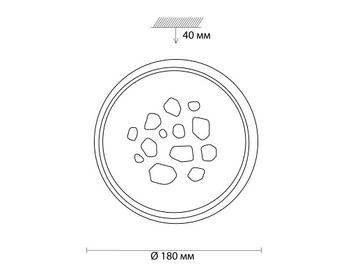 Оформить заказ Накладной светильник Sonex 3024/16WL| VIVID-LIGHT.RU
