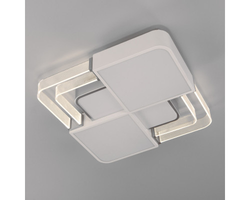 Купить Накладной светильник Eurosvet 90182/1 белый/серебро| VIVID-LIGHT.RU