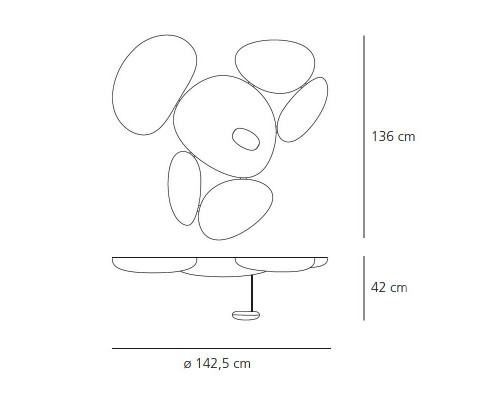 Заказать Накладной светильник Artemide 1232010A| VIVID-LIGHT.RU