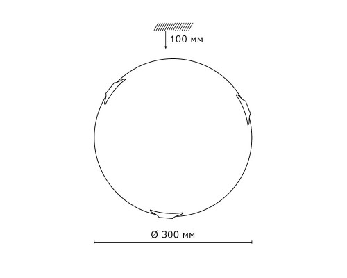 Заказать Накладной светильник Sonex 162/K| VIVID-LIGHT.RU