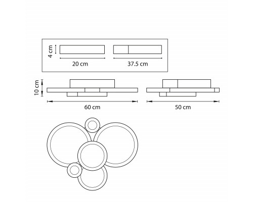 Купить Накладной светильник Lightstar 749083| VIVID-LIGHT.RU