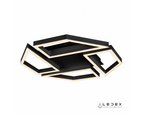 Заказать Накладной светильник iLedex 8302-720x720-X-T BK| VIVID-LIGHT.RU