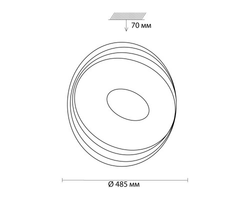 Оформить заказ Накладной светильник Sonex 3001/EL| VIVID-LIGHT.RU