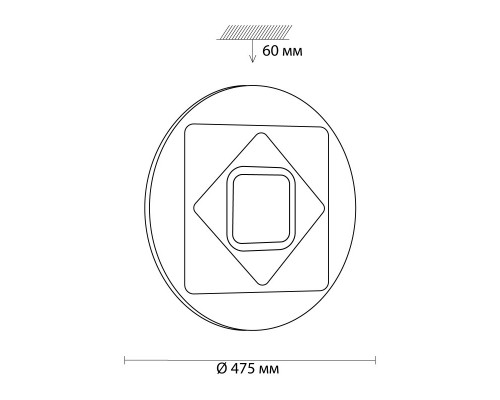 Купить Накладной светильник Sonex 3037/EL| VIVID-LIGHT.RU