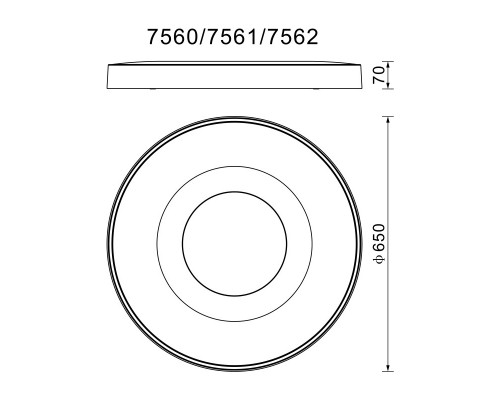 Заказать Накладной светильник Mantra 7690| VIVID-LIGHT.RU