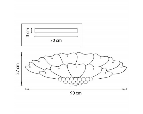 Купить Накладной светильник Lightstar 804070| VIVID-LIGHT.RU