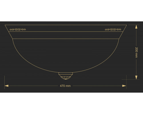 Заказать Накладной светильник Kutek BEL-PL-3(N)470-SW| VIVID-LIGHT.RU