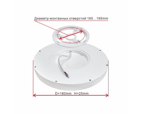 Оформить заказ Накладной светильник Citilux CL738120N| VIVID-LIGHT.RU
