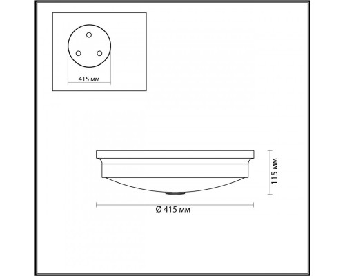 Заказать Накладной светильник Odeon Light 4824/4C| VIVID-LIGHT.RU