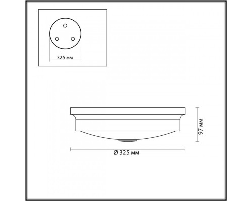 Заказать Накладной светильник Odeon Light 4825/3C| VIVID-LIGHT.RU