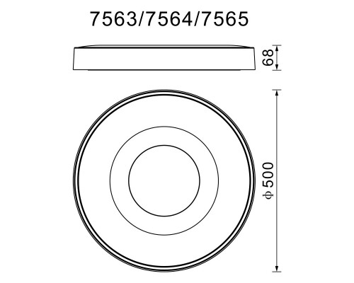 Сделать заказ Накладной светильник Mantra 7691| VIVID-LIGHT.RU