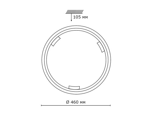 Купить Накладной светильник Sonex 260| VIVID-LIGHT.RU