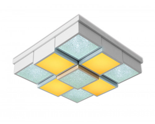 Оформить заказ Накладной светильник Ambrella Light FS1540 WH/SD 108W D540*540| VIVID-LIGHT.RU