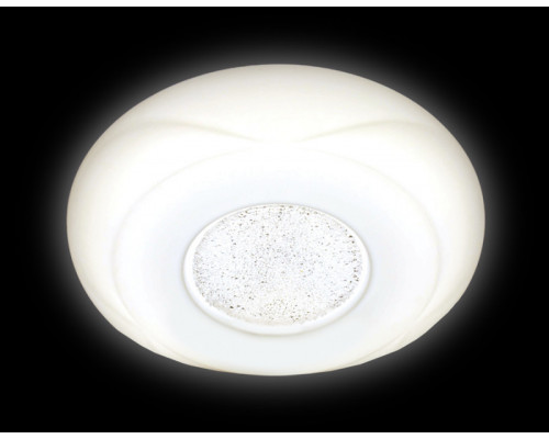 Купить Накладной светильник Ambrella Light F201 WH 48W D370| VIVID-LIGHT.RU