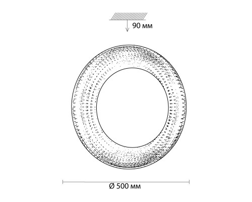 Купить Накладной светильник Sonex 3034/EL| VIVID-LIGHT.RU
