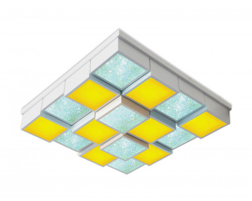 Заказать Накладной светильник Ambrella Light FS1550 WH/SD 192W D715*715| VIVID-LIGHT.RU