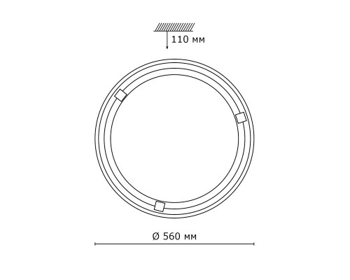 Оформить заказ Накладной светильник Sonex 336| VIVID-LIGHT.RU