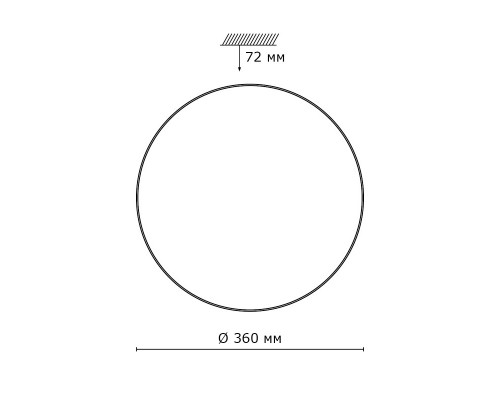 Сделать заказ Накладной светильник Sonex 2051/CL| VIVID-LIGHT.RU