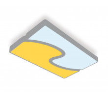 Накладной светильник Ambrella Light FP2402 WH/BK 180W D680*415