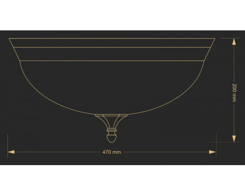 Сделать заказ Накладной светильник Kutek DEC-PLM-3(P)470| VIVID-LIGHT.RU